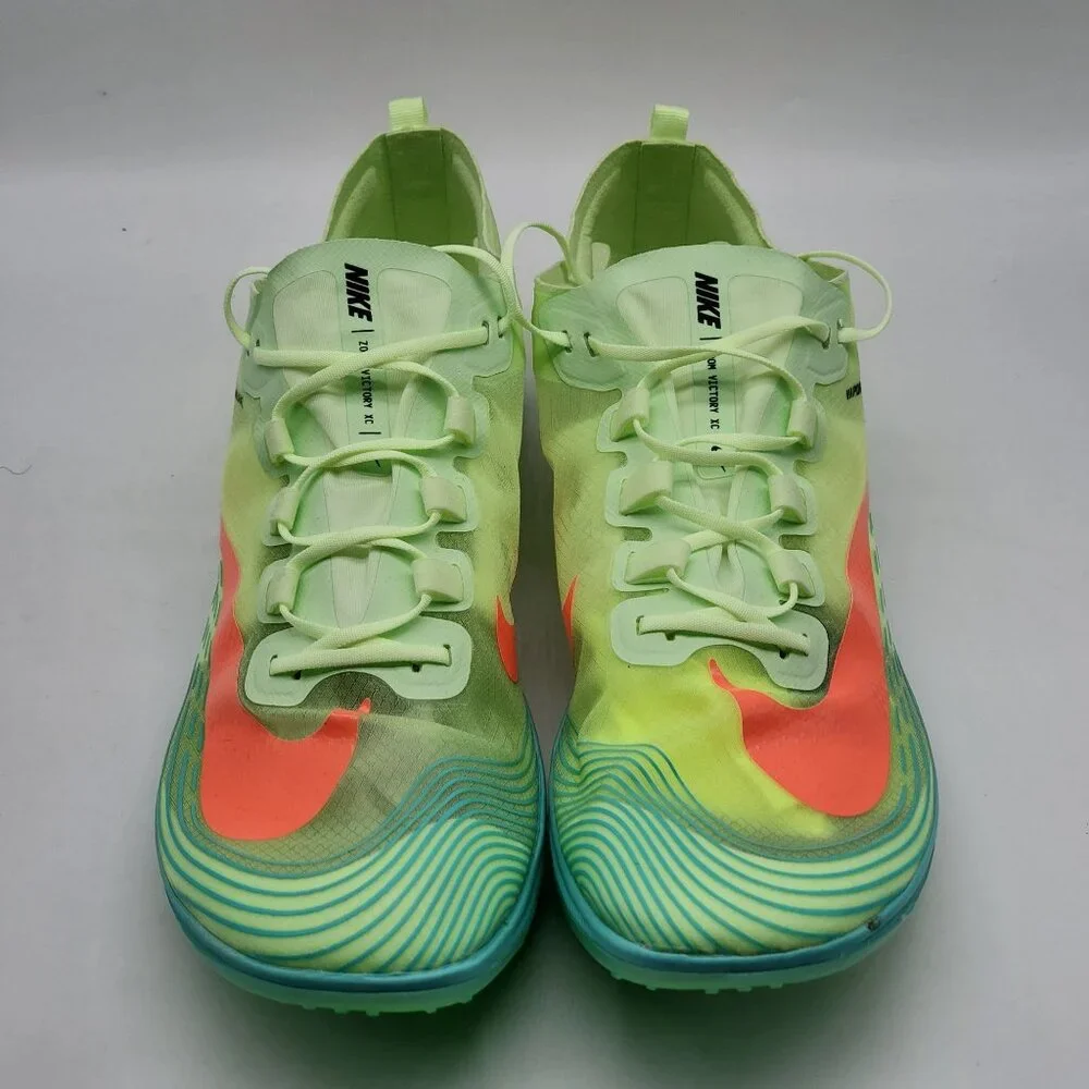 Nike Zoom Victory 5 XC Cross Country Spikes Hyper Orange‎ Mens Sz 15 AJ0847-701